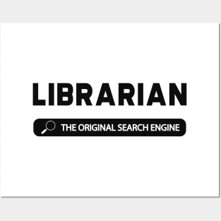 Librarian The original Search Engine Posters and Art